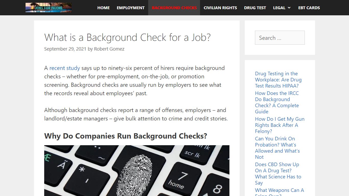 What Is a Background Check for a Job? 2022 [Updated]