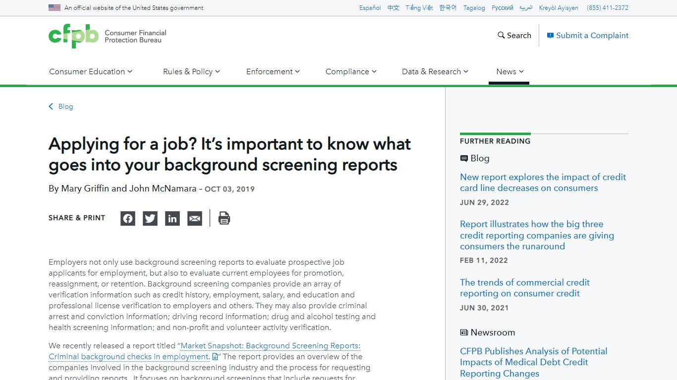 Applying for a job? It’s important to know what goes into your ...